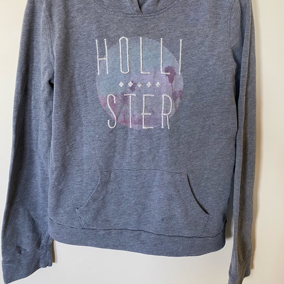 Grey Hollister Hoodie - Picture 2 of 4